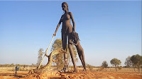 Northern Territory BIG Things | Anmatjere Woman & Child