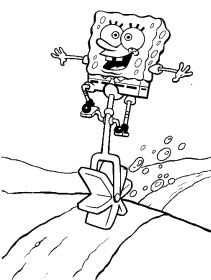 spongebob coloring pages