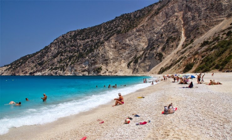 Myrtos – the Most Picturesque Beach in (Hellas) Greece