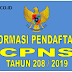 Pembukaan Lowongan CPNS 2018 2019 [www.sscn.bkn.co.id]