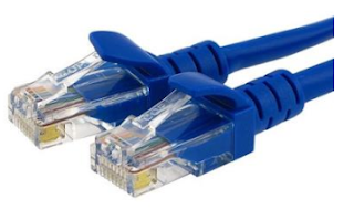 Kabel ini digunakan untuk menghubungkan komputer ke komputer atau sebuah jaringan LAN seperti Switch atau Router melalui media kabel.