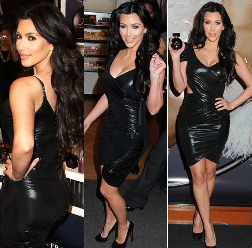 Kim Kardashian+Sephora NY+fashionablyfly.blogspot.com