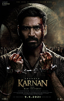 Dhanush, Upcoming Tamil Movie under Mari Selvaraj next Karnan, Poster, release date