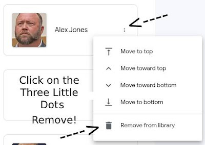 Remove from Library - Google News