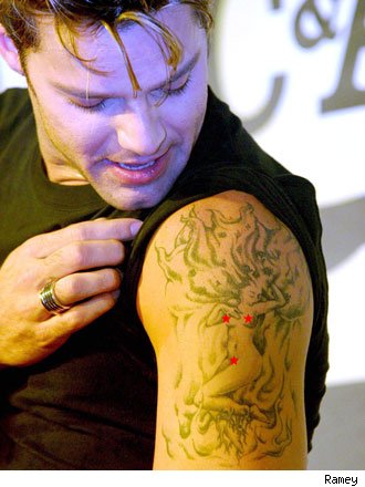 ricky martin tattoo. ricky martin tattoo. ricky