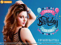 urvashi rautela 2020 birthday celebration photos, wavy hairstyle of indian cine star urvashi for this year birthday celebration at home