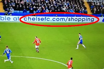 Pic of the day: Chelsea can't spell own website address