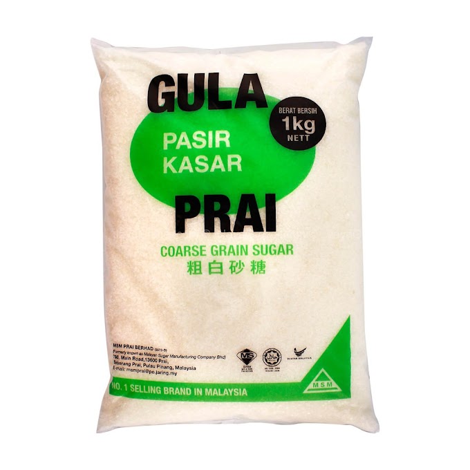 Gula Pasir Kasar 1kg.