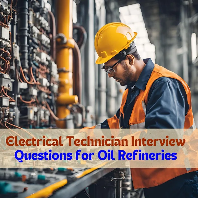 Electrical Technician Interview Questions for Oil Refineries Electrical Technician Interview Questions for Oil Refineries