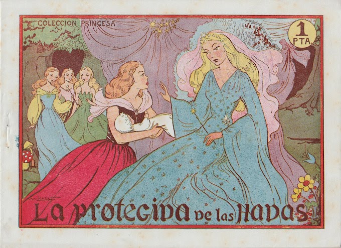 PRINCESA PRINCESITA-(1945, Ameller) 154 La protegida de las hadas   - ONLINE DE QUADRINHOS EM ESPANHOL
