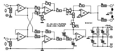 Vocal Eliminator Circuit Diagram