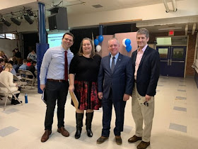 On Thursday we were joined by Mr. Tim Nicolette, Executive Director of the Mass Charter School Organization, State Representative Jeffrey Roy and Mr. Jamie Hellen Franklin Town Administrator