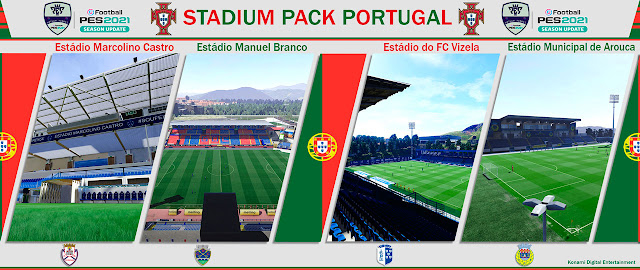 Stadium Pack Portugal 2023 For PES 2021