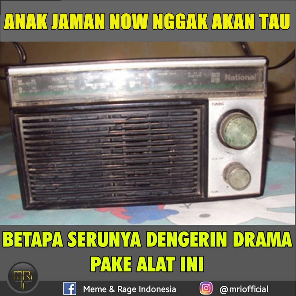 12 Meme Kids Zaman Now Nggak Akan Tahu Ini Bikin Nostalgia Anak