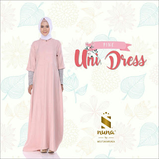 uni dress pink