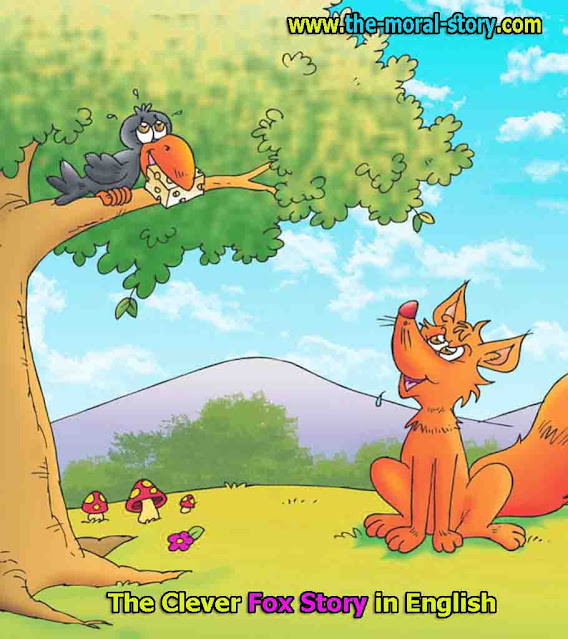 the clever fox story in english short