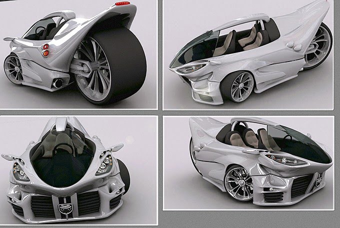 Vehicle Conceptuale 3d car design