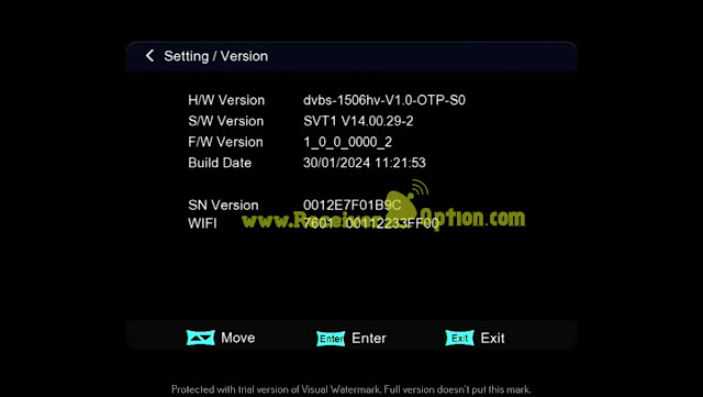 1506HV 4MB SVT1 NEW SOFTWARE WITH G-SHARE PLUS V3 OPTION 30 JANUARY 2024