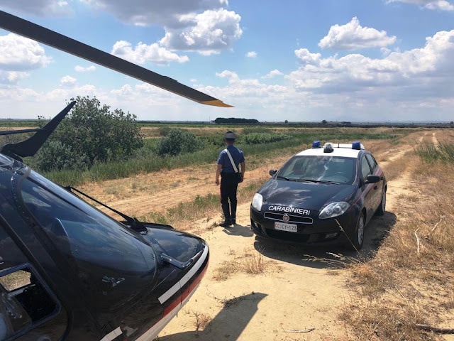 Recuperati dai Carabinieri di Cerignola due trattori rubati e scoprono “cimitero” di auto rubate