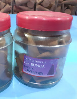 gambar dupa kerucut aroma lavender