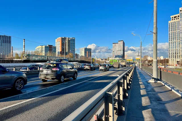 проспект Андропова, Нагатинский мост