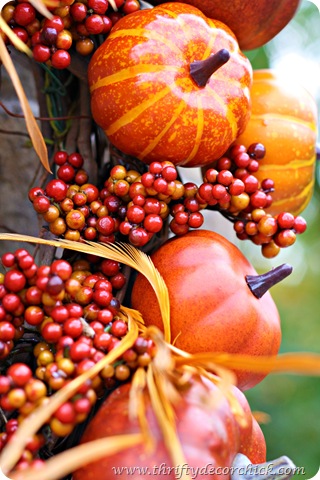 pumpkin wreath