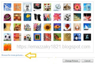 cara mengganti foto user pc atau laptop