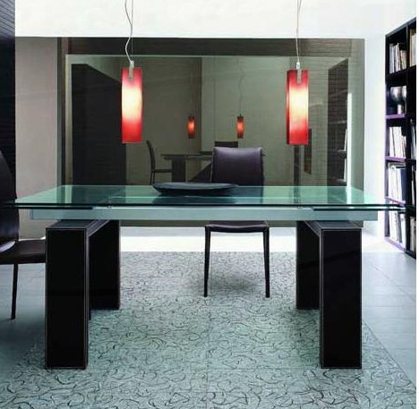 Round Glass Dining Table