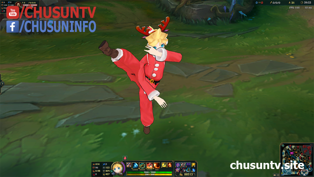 Mod Skin Lee Sin Deer Boy