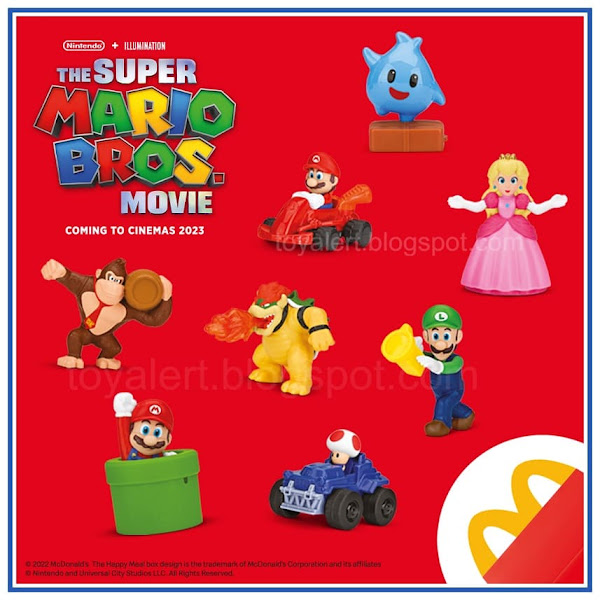 happy meal next toy Super Mario 2023