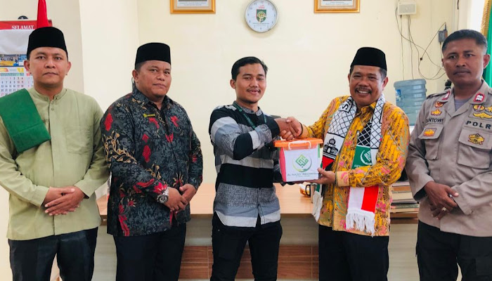 MAN 1 Langkat Galang Donasi untuk Palestina, Hadirkan Qori Internasional Baraa Masoud Asal Palestina 