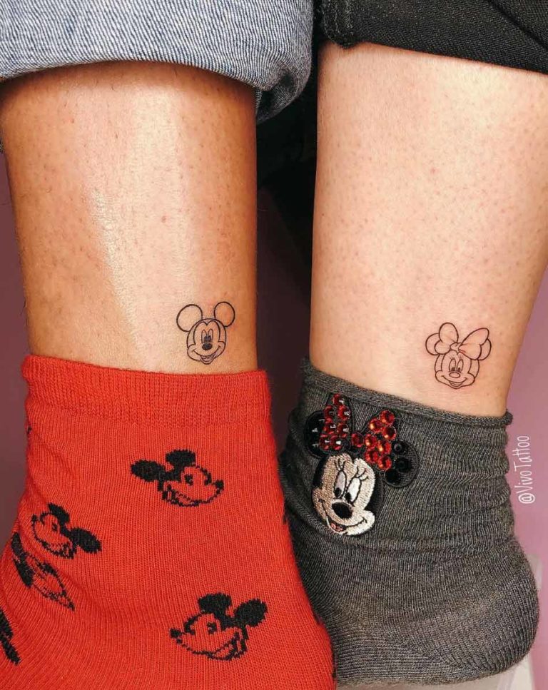 Tatuajes de Minnie y Mickey