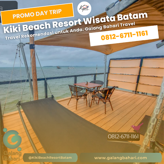 Paket Tour Wisata Kiki Beach Resort Batam  0812-6711-1161