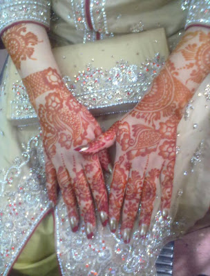 Mehdni designs 2014 for Pakistani Bridal
