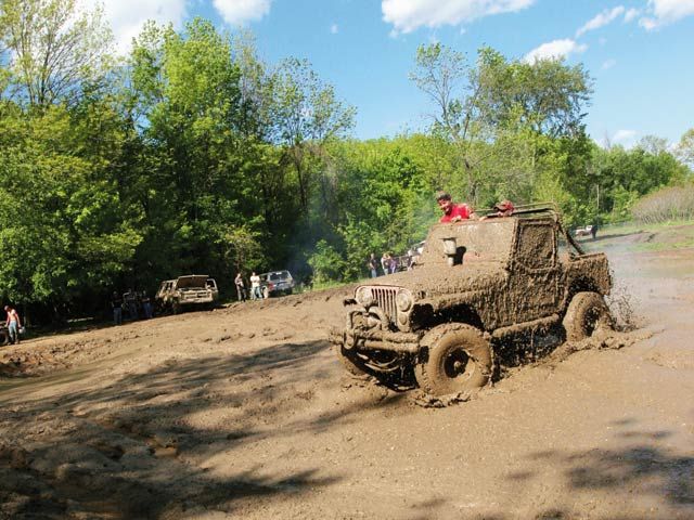 familiar with mud bogging?