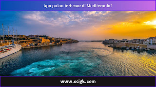 Apa pulau terbesar di Mediterania