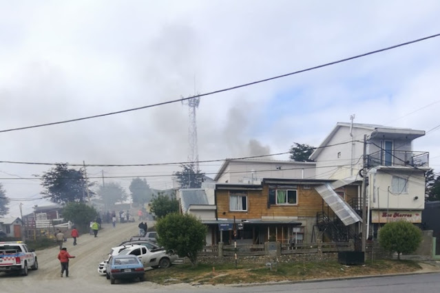 Incendio trágico en Ushuaia, un menor murió