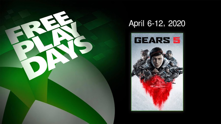 gears 5 xbox live gold free play days event third-person shooter coalition xbox game studios xbox one