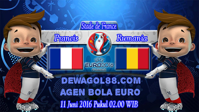 Prediksi France vs Romania 11 Juni 2016
