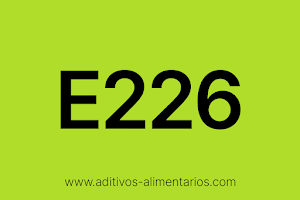 Aditivo Alimentario - E226 - Sulfito Cálcico