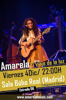 Concierto de Amarela en Búho Real