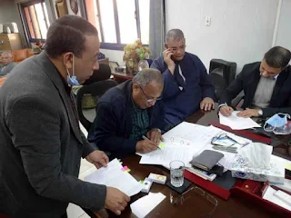 توقيع عقد تنفيذ مشروع صرف صحى قرى الشوكا بطما بسوهاج