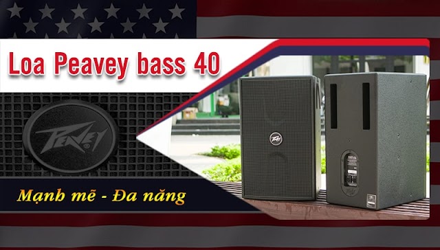 Loa Peavey bass 40 tốt nhất là loại nào?