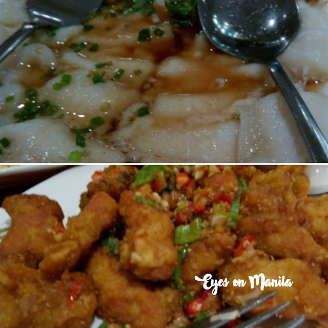 fish fillet, pepper spare ribs