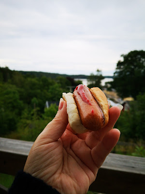 Vegokorv med bröd