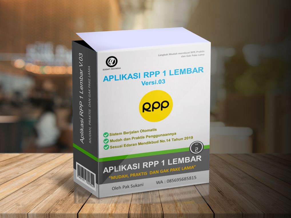 Kabupaten Lampung Selatan  - Simpan Aplikasi RPP 1 Lembar SMK Terbaru 2020 Otomatis