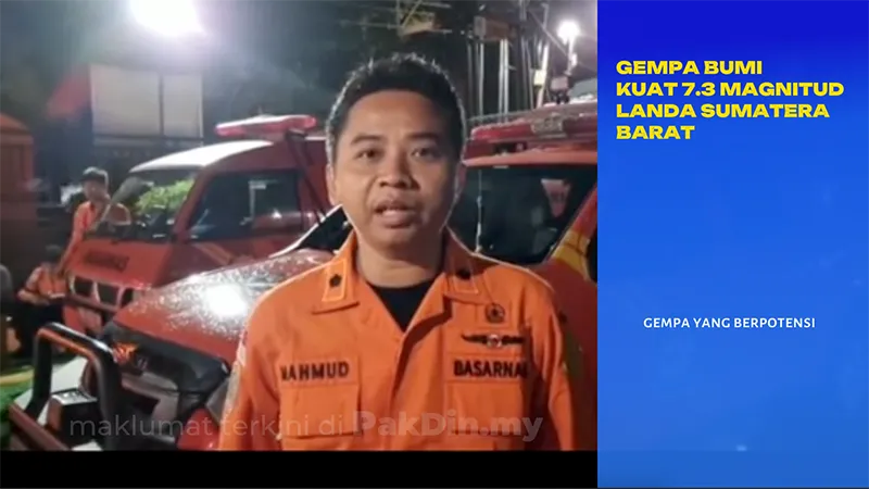 [VIDEO] Gempa bumi kuat 7.3 magnitud landa Sumatera
