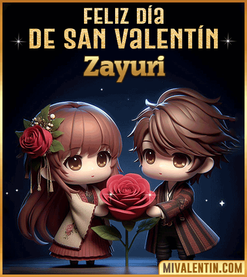 Imagen Gif feliz día de San Valentin Zayuri