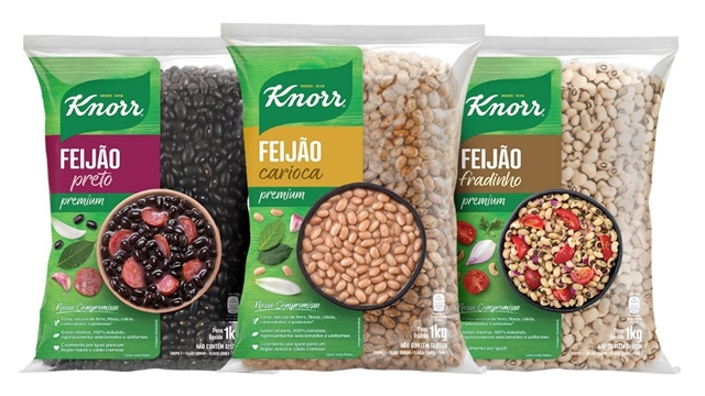 COMER & BEBER: BR Brands lança linha de feijões Premium da KNORR