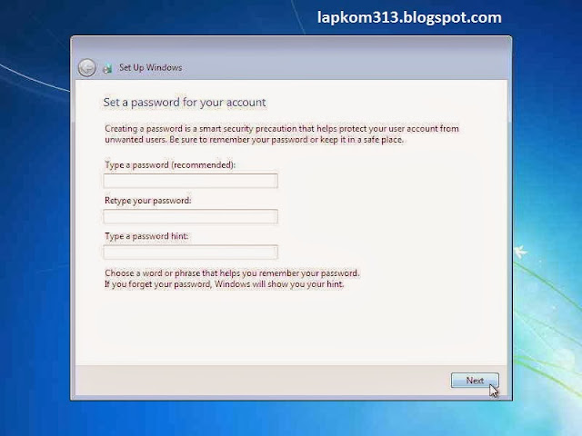 Cara Menginstall Windows 7 